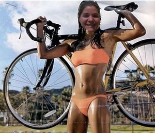 Rachel is a true triathlete. Rachel is a true triathlete.