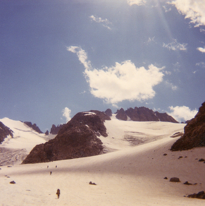 Kathy Fenton - Plunge Stepping, NOLS 1971 Kathy Fenton - Plunge Stepping, NOLS 1971