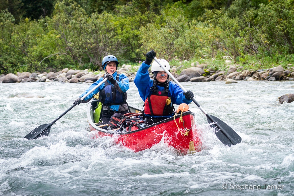 Paddling on Seagull Creek