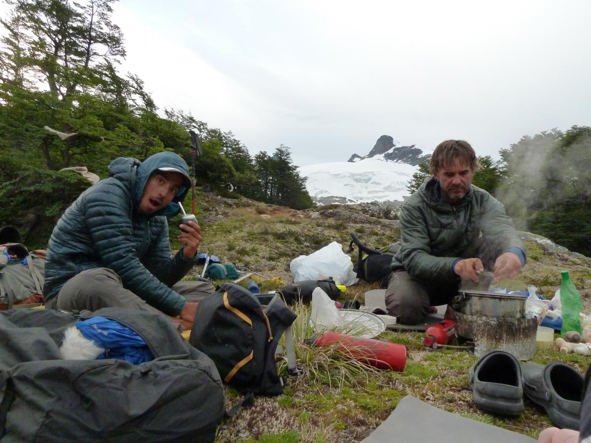 Cooking at NOLS Patagonia