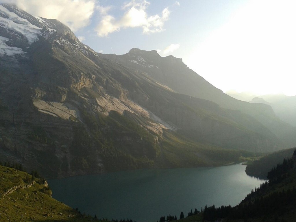 I didn’t take this picture on my NOLS course. This is my backyard in Switzerland.