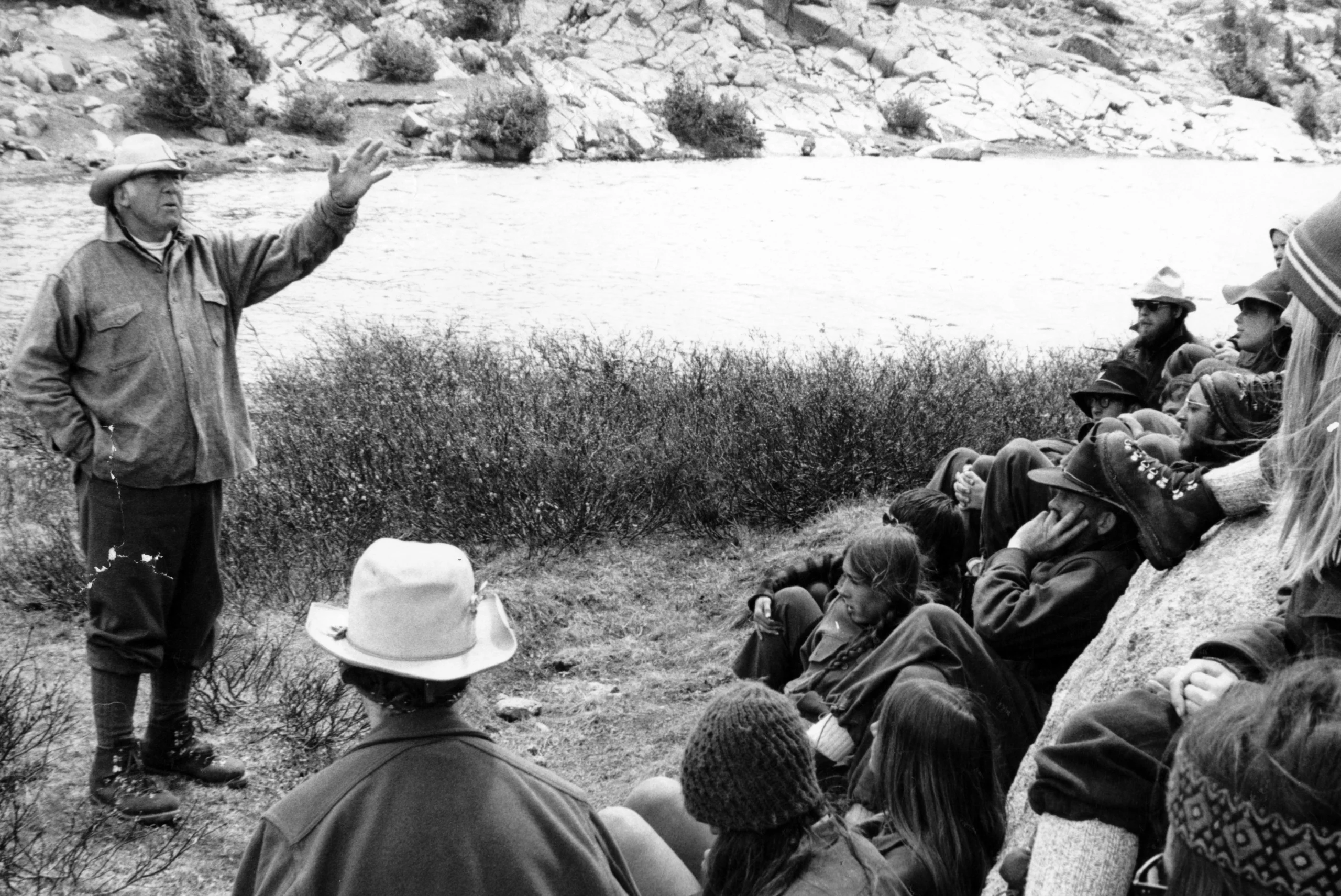 Paul Petzoldt teaching